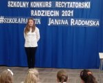 Szkolny Konkurs Recytatorski 2021
