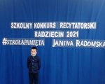 Szkolny Konkurs Recytatorski 2021