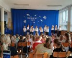 Ślubowanie uczniów klasy pierwszej 2024