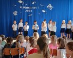 Ślubowanie uczniów klasy pierwszej 2024