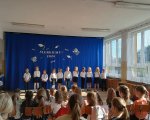 Ślubowanie uczniów klasy pierwszej 2024