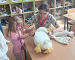 Spotkanie z weterynarzem w oddziale przedszkolnym